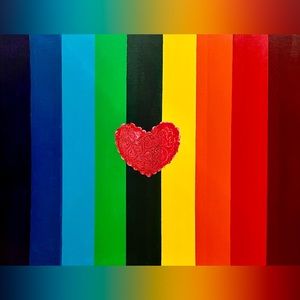 Love is Love - An acrylic piece